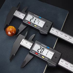 High-Precision Digital Caliper (0–150 mm / 6″) with LCD Display, Metric–Imperial Conversion