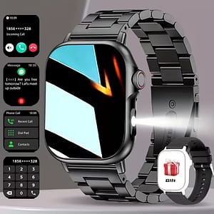 High-End Smartwatch with 1.83″ Touchscreen, Bluetooth Calls, Sports Modes & Smart Tools